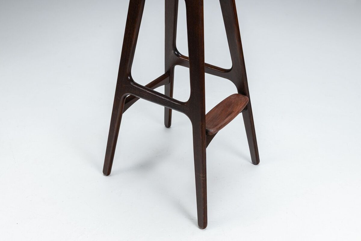 Tabourets de bar "OD61" d'Erik Buch, Oddense Mobler, Danemark, 1965.