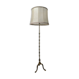 Brass floor lamp