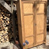 Armoire type parisienne bois rénové