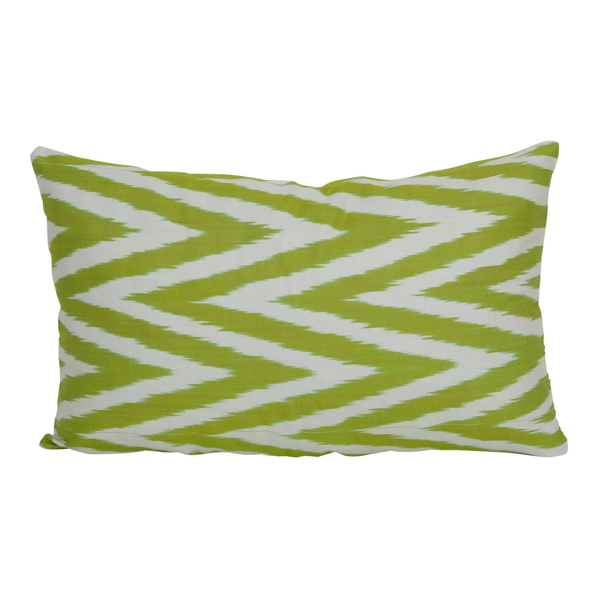 Vintage ikat cushion cover 30x51 cm