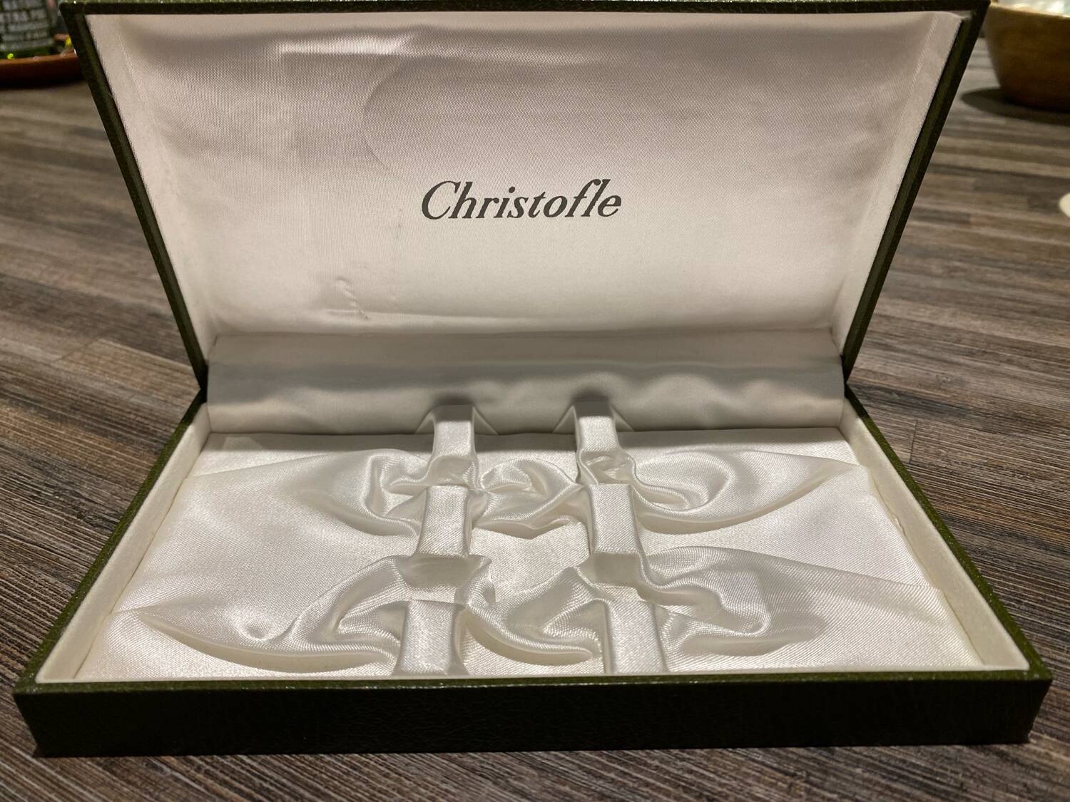 Christofle Baby Gift Set in Solid Sterling Silver 925 - Spoon and Fork