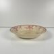 Salad bowl KG Lunéville Terre de fer, "Fontainebleau", pink, 19th century