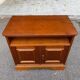 Louis Philippe sideboard in satin cherry wood on casters