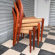Set of 4 Møller 71 chairs