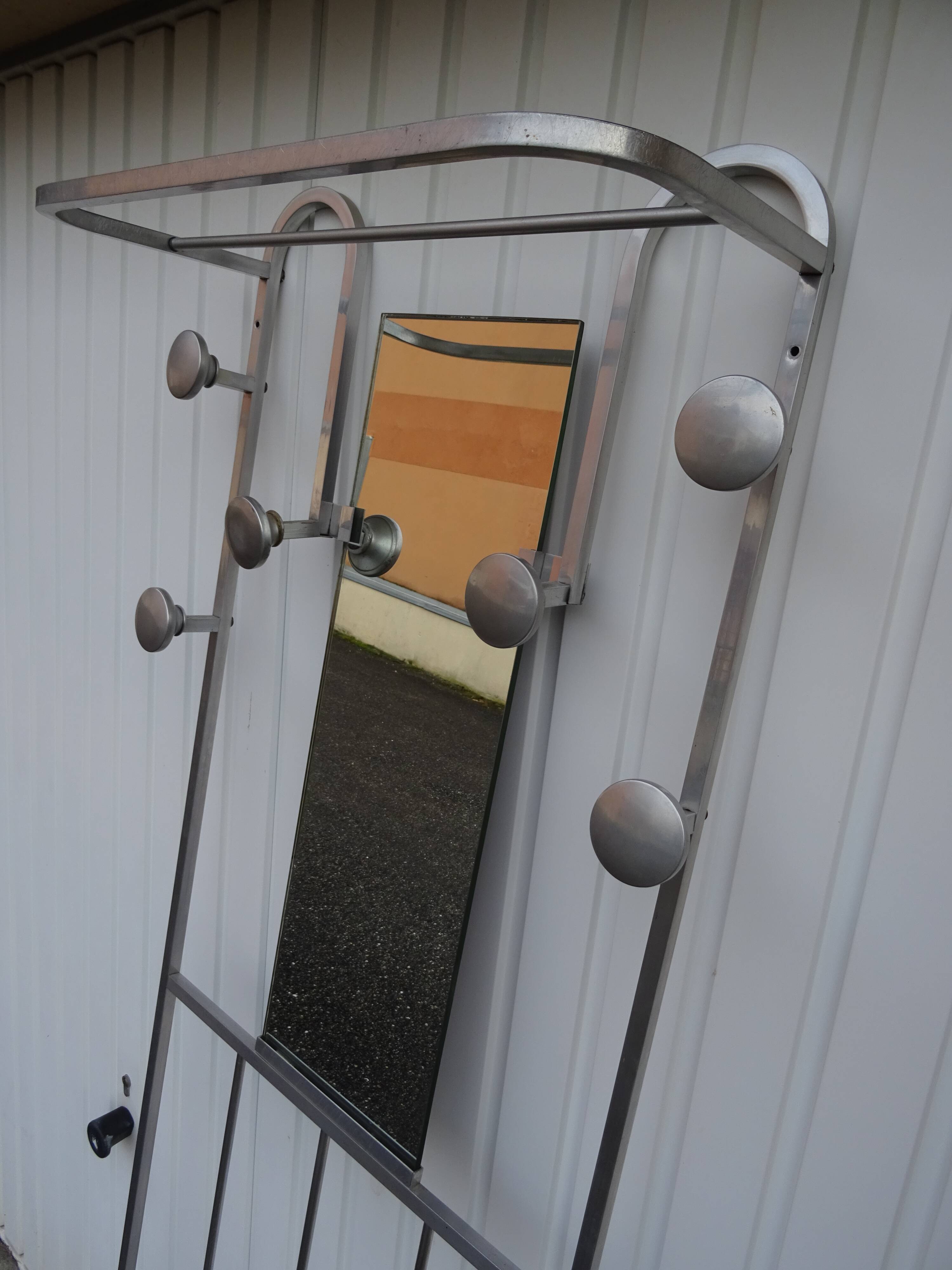 Art Deco entrance coat rack