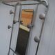 Vestibule, Art Deco coat rack.
