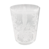 Lourdes souvenir cup engraved with acid