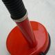 Articulated desk lamp, red, vintage 70s