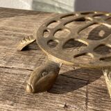 Vintage brass turtle trivia
