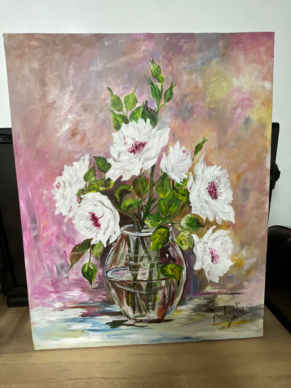 Bouquet painting
