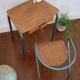 Bureau et chaise enfant Mullca 300 - Jacques Hitier
