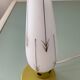 Vintage opaline and metal lamp from the 50s-60s