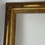 Old carved wooden frame