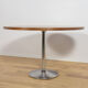 Mid-Century Round Walnut Dining Table, Denmark, 1970s