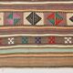Tapis kilim turc persan 5x7, tapis en laine, moquette rugueuse, 146x224 cm