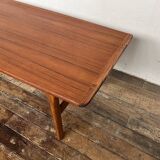 Scandinavian teak coffee table 1960 Denmark
