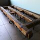 Table basse, herse agricole