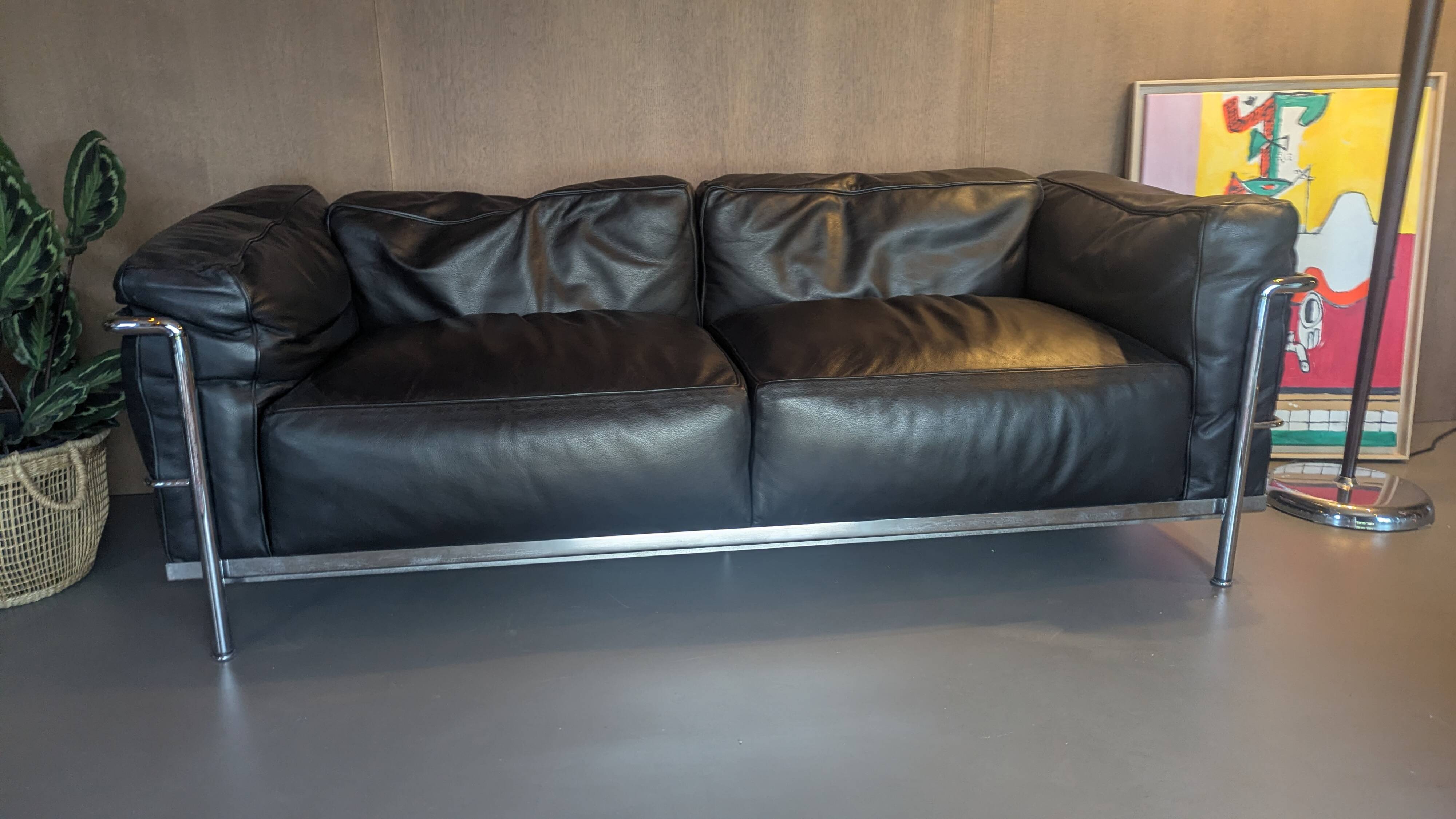 CASSINA Le Corbusier LC3 sofa plume version