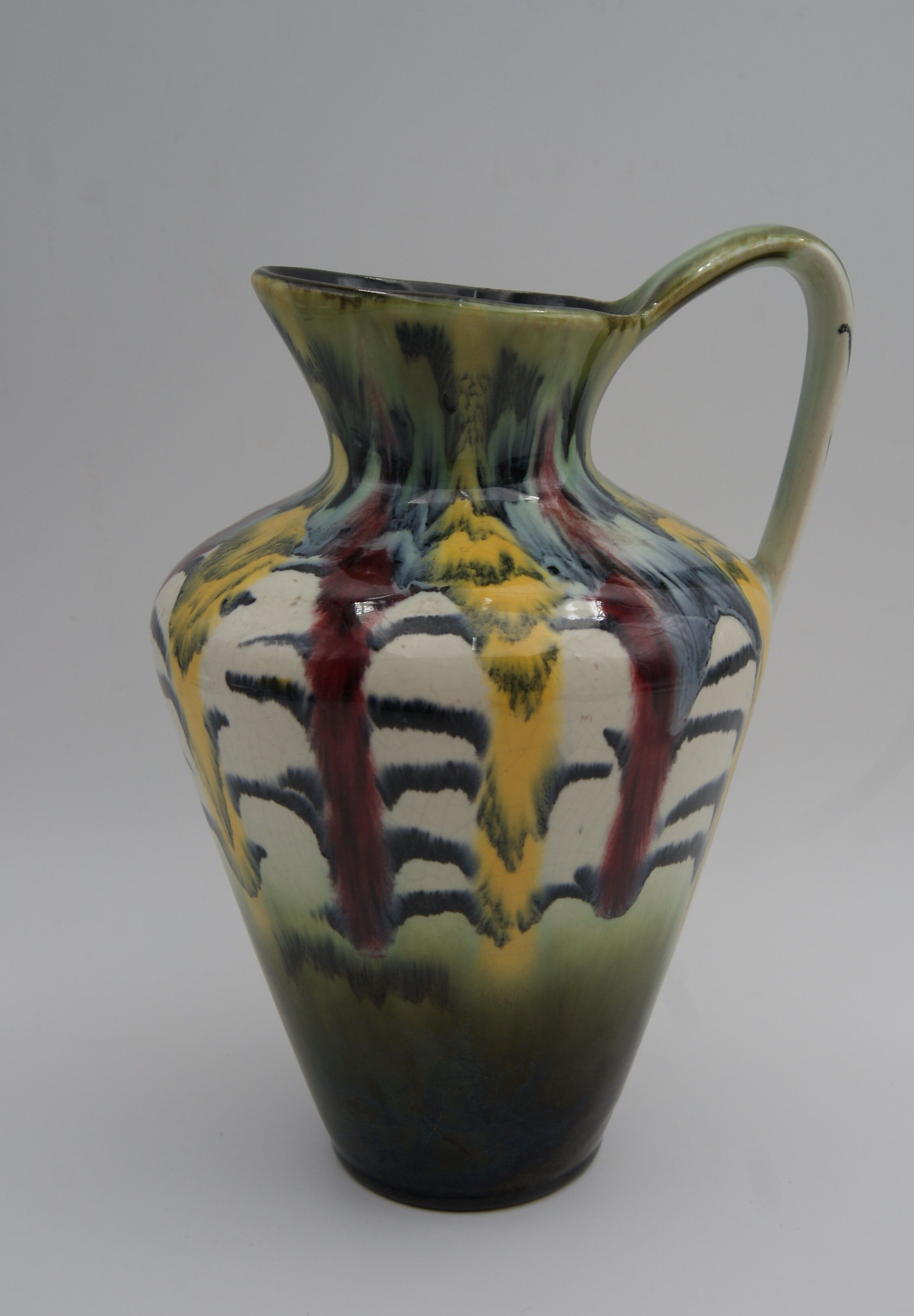 Vase W. Germany a anse Ü Keramik