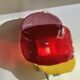Handcrafted glass wall light