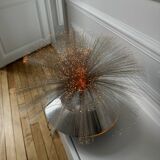 Vintage 70s cloud effect lamp