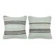 Set of 2 vintage kilim cushion covers 48x48 cm