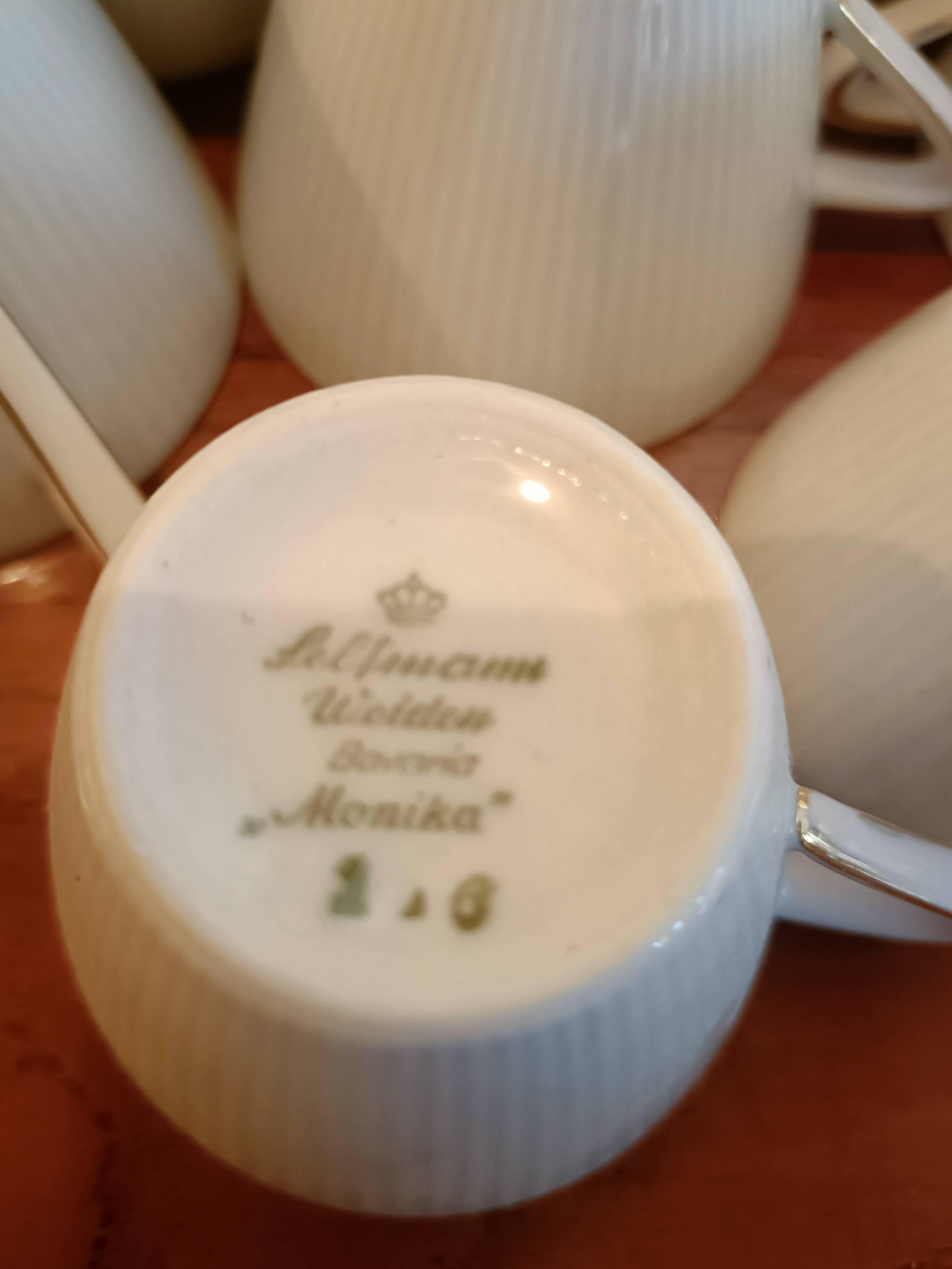 Service à café porcelaine Weiden Bavaria