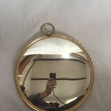 Mirror bulging witch shape pocket watch