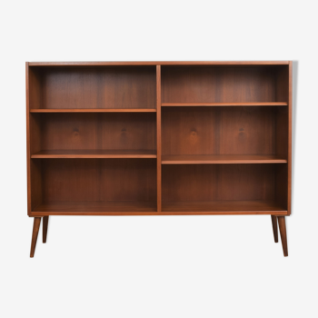 Bookcase Norway 1960s Selency, Mid Century Modern Low Bookcase