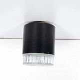 Vintage glass ceiling lamp from the 1960s.