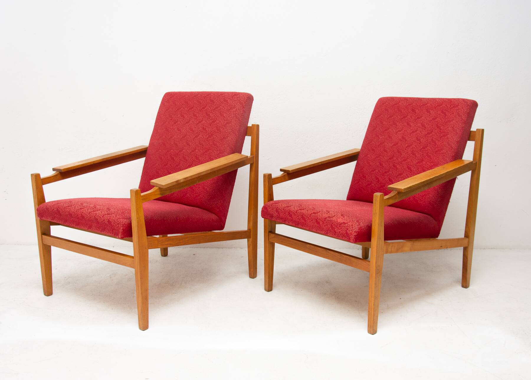 Paire de fauteuils vintage de style scandinave, 1960