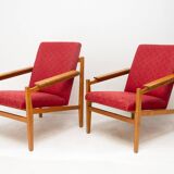 Paire de fauteuils vintage de style scandinave, 1960