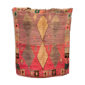 tapis boujad vintage marocain, 204 x 230 cm