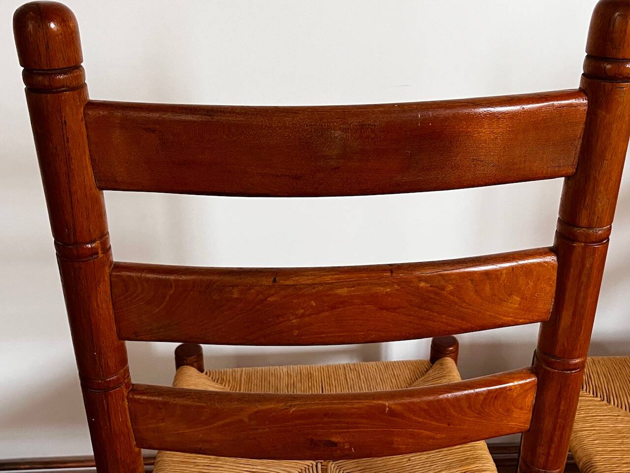 Paire de chaises bois