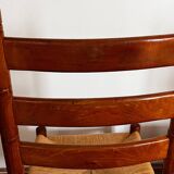 Paire de chaises bois