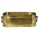 Large Oval Brass Planter Vintage XL Cachepot 41cm