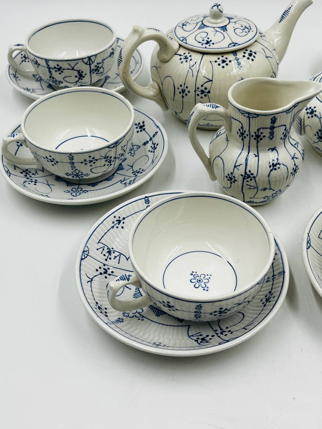 Sarreguemines tea service