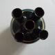 Pique flowers pottery savoyarde sign "F.Hertz" Annecy