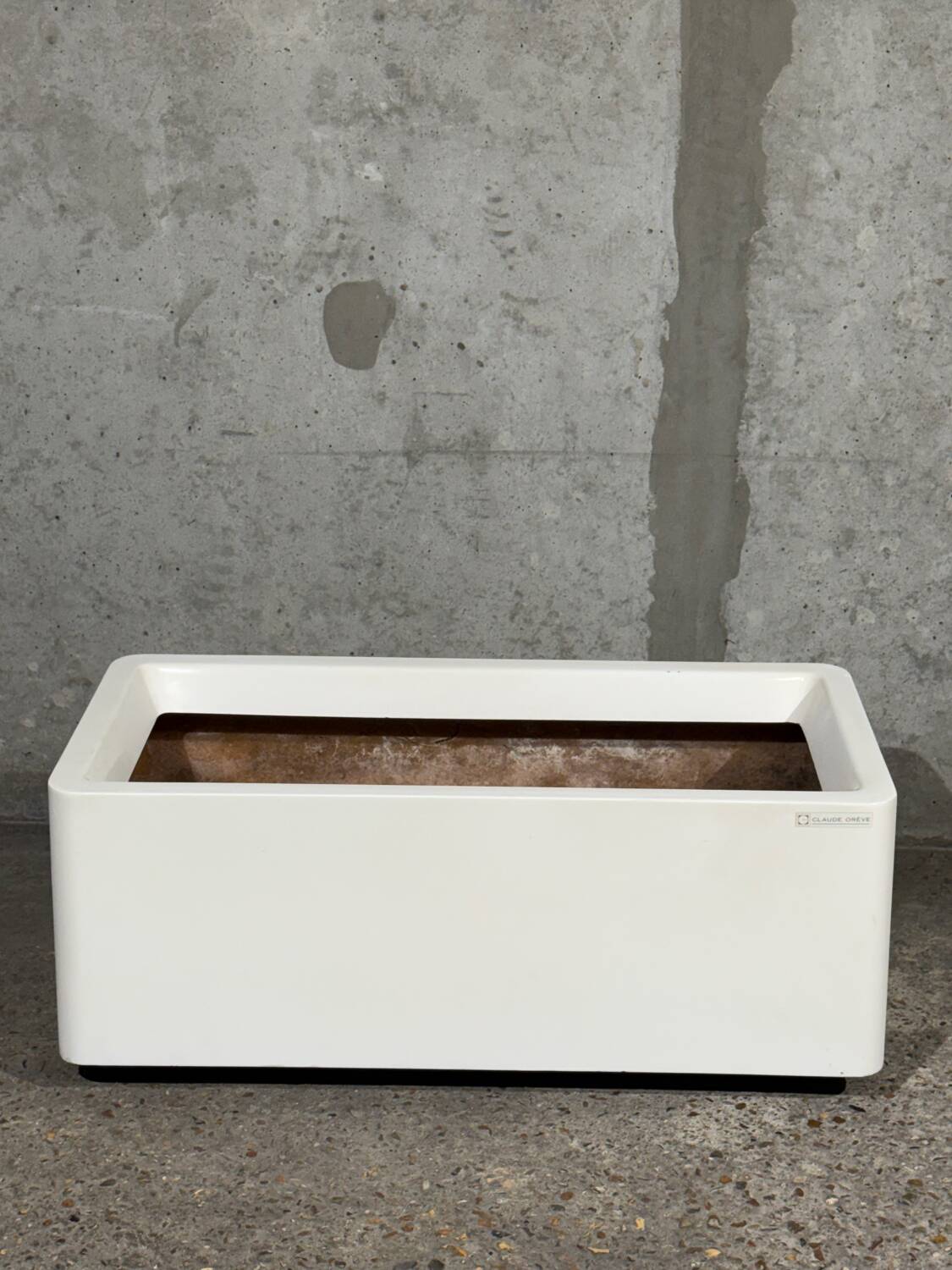 Planter Claude Orève – fibreglass, France, 1970s–80s