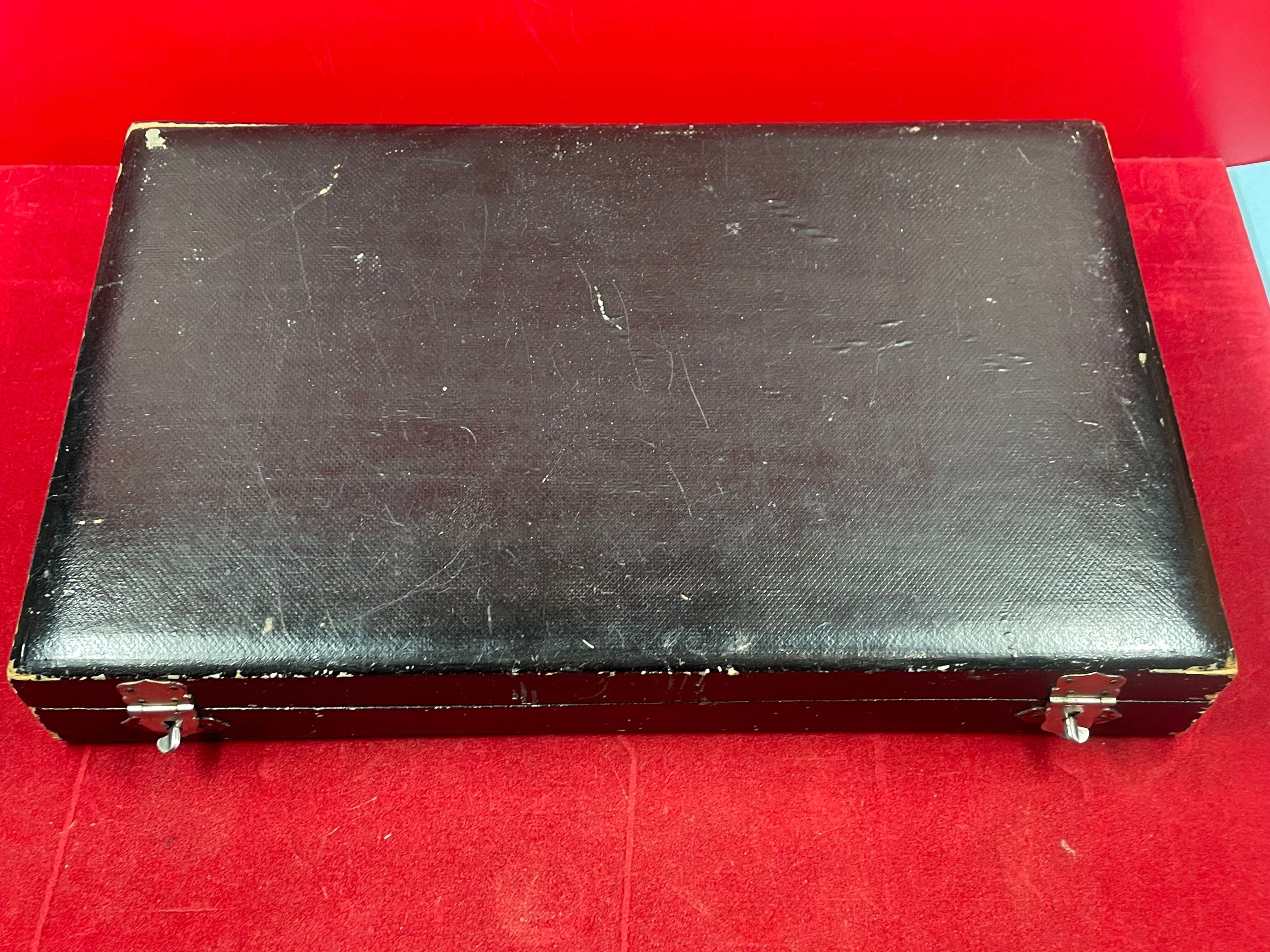 Cutlery set 36 Pieces in Silver Plated 100 g Armand Frenais Stylized monogram EL