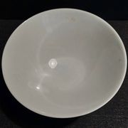 Japanese porcelain rice bowl 20th blue mark