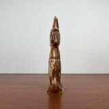 Decorative fish holder in studio pottery by Haico Nitzsche for Søholm, 1960s.