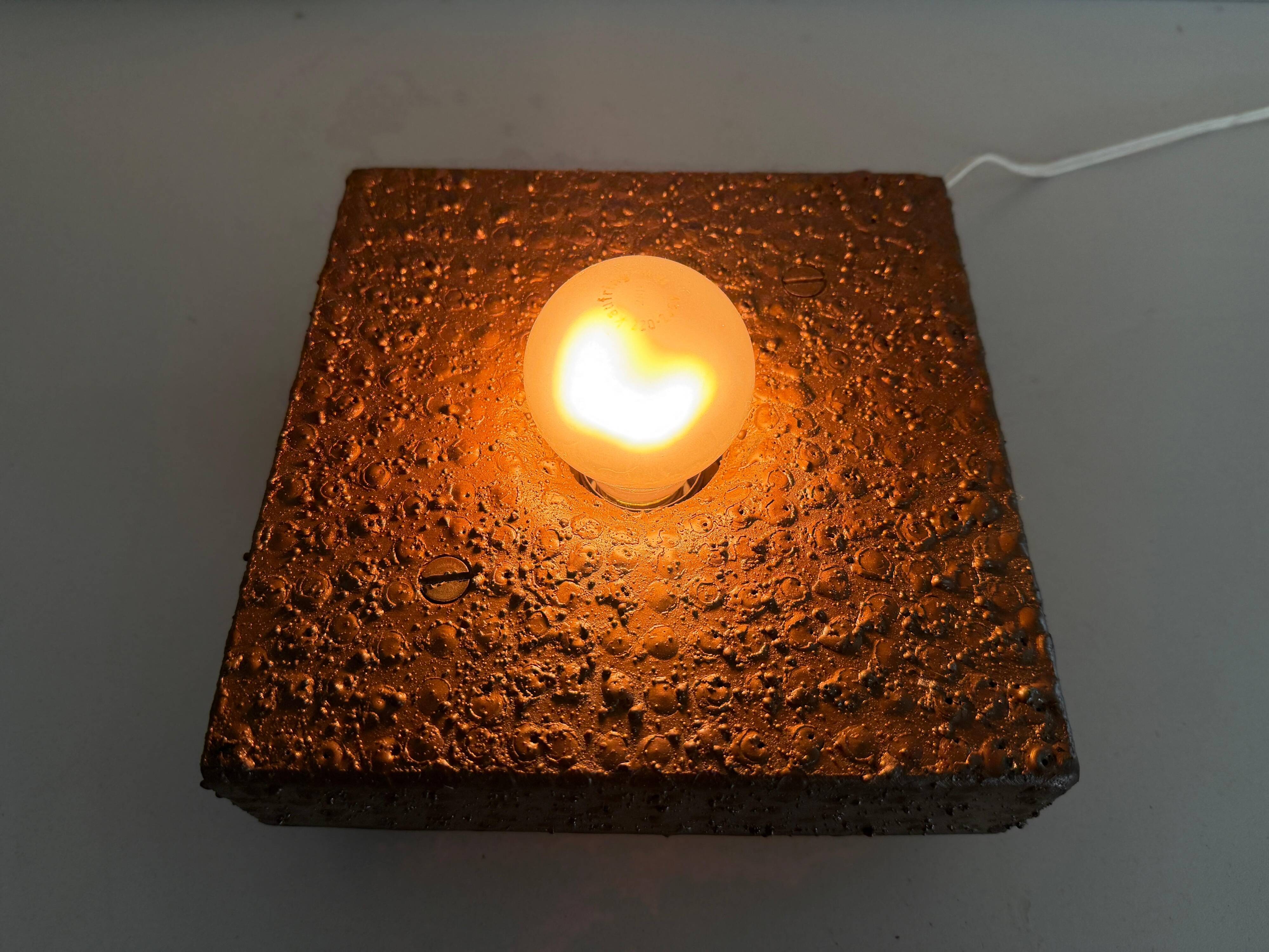 Brown cast metal frame, 1960s, Germany.
