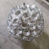 Space Age aluminium lamp