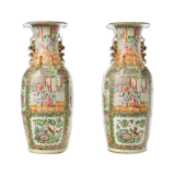 Paire de vases de Canton