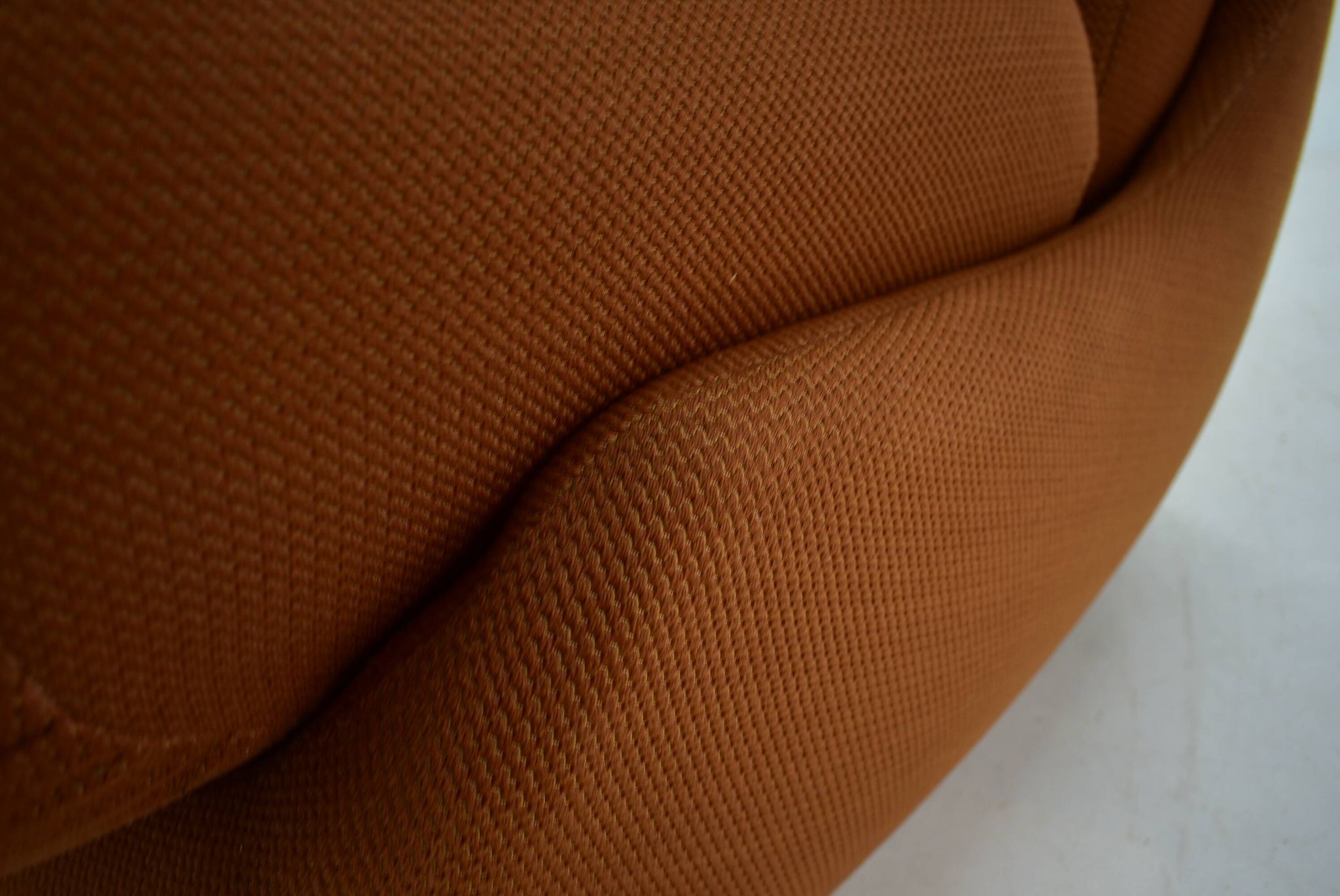 20th Century , Brown Atlantis Three seats Sofa, 1960s