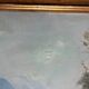HST painting from the early 20th century "La Sorgue" (Aveyron) signed Chevalier + frame