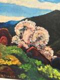 Original Swedish Oil on Panel – “Mountain Landscape” by John B. Hinna