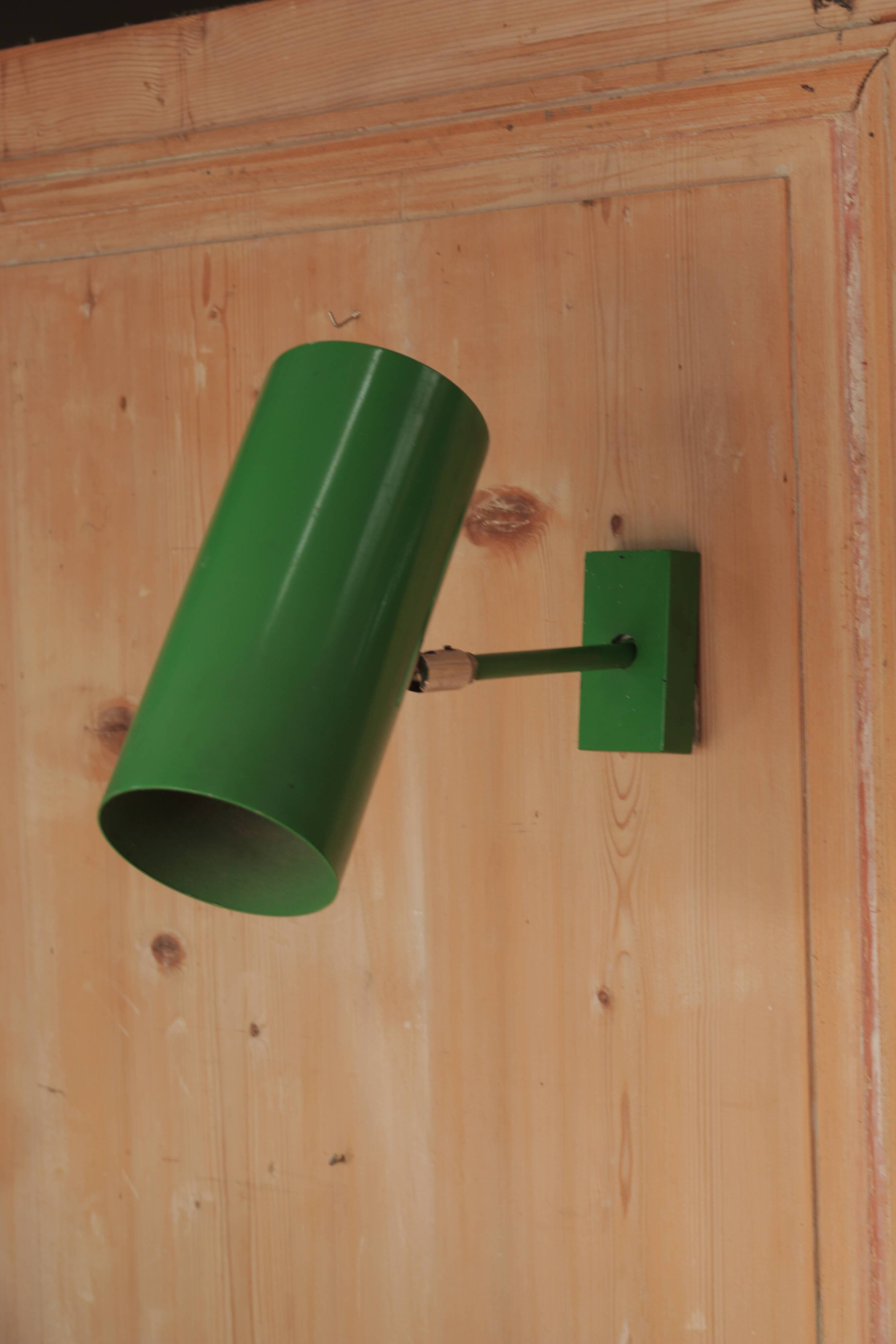 Vintage green wall lights