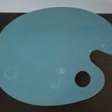 Palette-shaped side table, Lucien de Roeck, 1950s